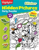 Highlights Sticker Hidden Pictures - Party Puzzles