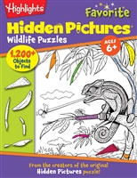 Highlights Favorite Hidden Pictures - Wildlife Puzzles
