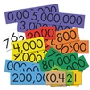 Sensational Math 10-Value Decimal to Whole Numbers Place Value Cards 12-Pack  ELP 626664