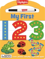 Highlights My First Write-On, Wipe-Off Board Book - My First 123