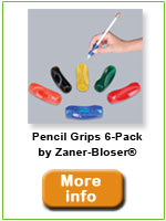 Pencil Grips by Zaner-Bloser 6-Pack
