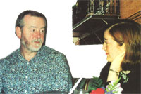 David Almond and Kate Romano