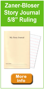Grade 1 Zaner-Bloser Story Journal 5/8 Ruling