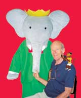 Laurent de Brunhoff and Babar