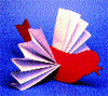 Bird accordion craft