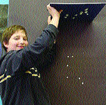 Students holding Big Dipper model