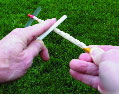 Transference of Energy experiment using a pencil